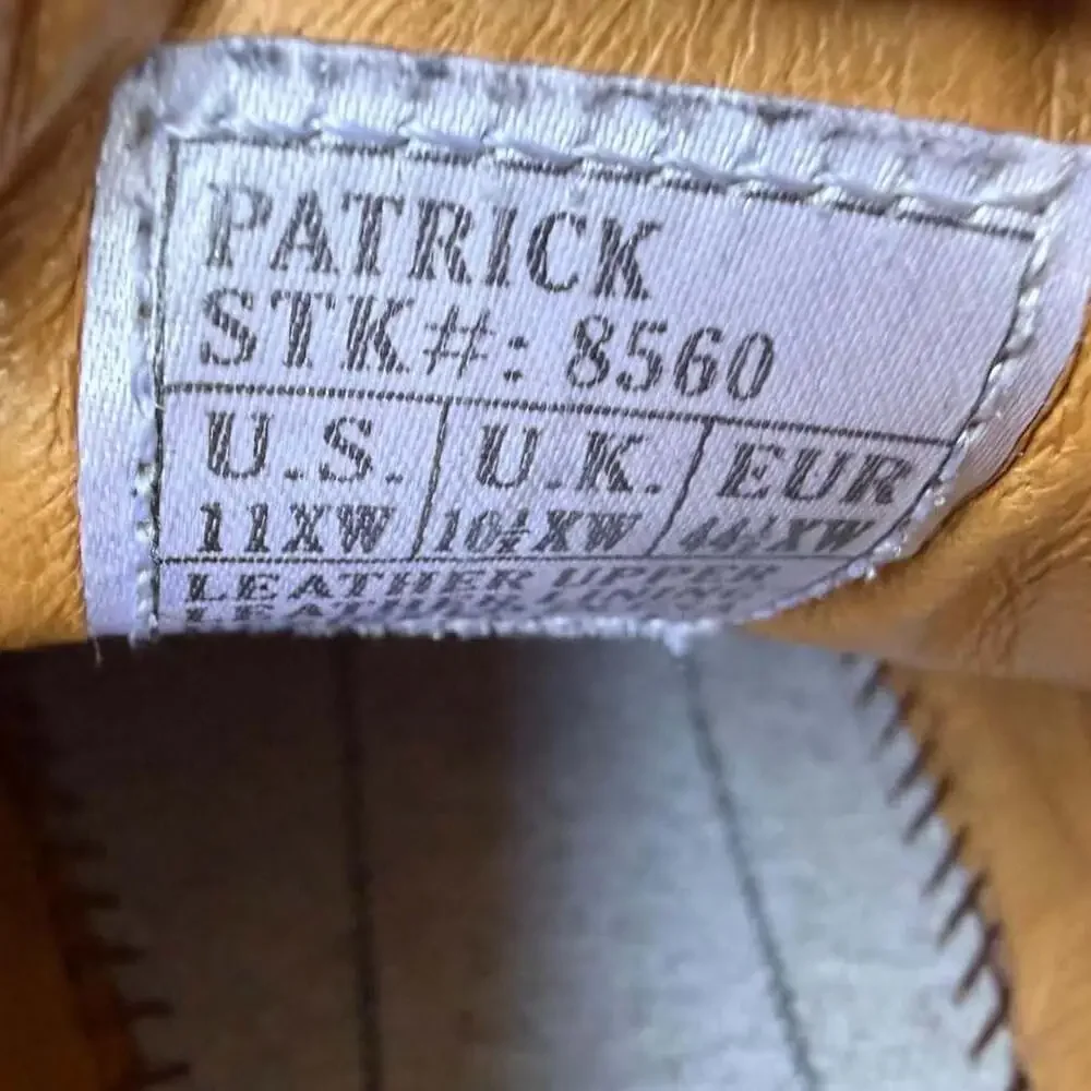 Dr. Comfort Patrick STK#: 8560 Brown Black Leather Oxford Shoes 11XW